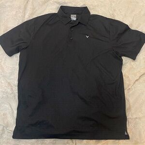 Callaway Black Opti-Dry Golf Shirt